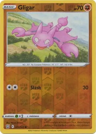 Battle Styles Gligar #71/163 reverse holo